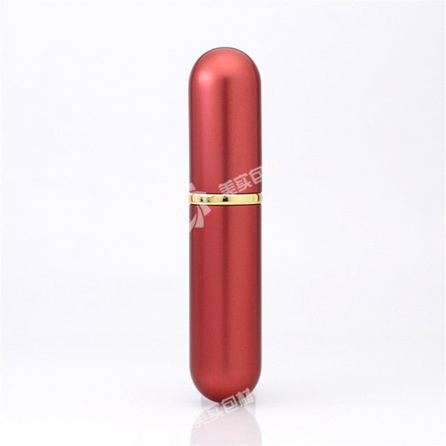 5ml Portable Aluminum Refillable Perfume Spray Bottle