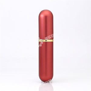 5ml Portable Aluminum Refillable Perfume Spray Bottle