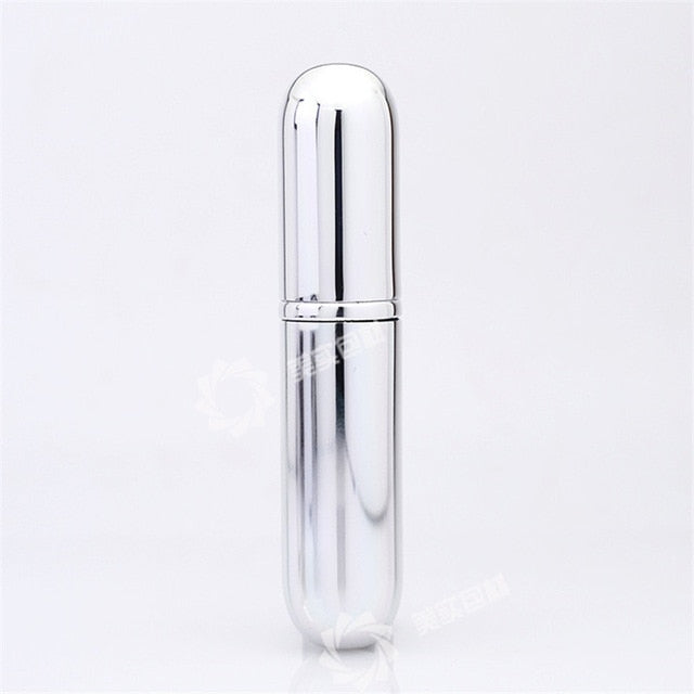 5ml Portable Aluminum Refillable Perfume Spray Bottle