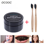 Load image into Gallery viewer, Teeth Whitening 30g Powder &amp; Bamboo tooth brush
