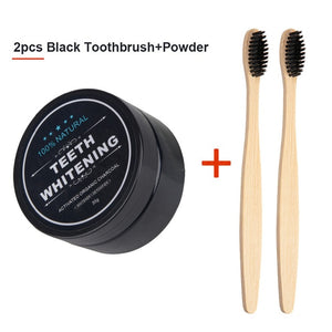 Teeth Whitening 30g Powder & Bamboo tooth brush