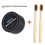 Load image into Gallery viewer, Teeth Whitening 30g Powder &amp; Bamboo tooth brush
