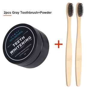 Teeth Whitening 30g Powder & Bamboo tooth brush