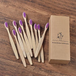 Load image into Gallery viewer, New design mixed color bamboo toothbrush
