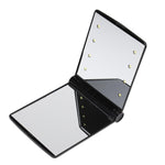 Load image into Gallery viewer, Makeup Mirror with 8/16 LEDs Cosmetic Mirror with Tabletop Bathroom Travel
