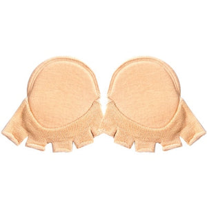 1Pair Cotton Half Insoles Pads Foot Care