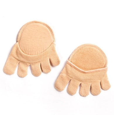 1Pair Cotton Half Insoles Pads Foot Care