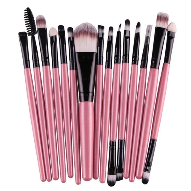 MAANGE 6/15/18Pcs Makeup Brushes Tool Set