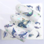 Load image into Gallery viewer, Nail sticker Art Decoration Slider Fox Wolf Animal Adhesive Design
