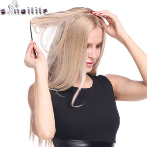 20inch Invisible Wire No Clip One Piece Halo Hair Extension flip