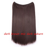 Load image into Gallery viewer, 20inch Invisible Wire No Clip One Piece Halo Hair Extension flip
