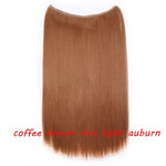 Load image into Gallery viewer, 20inch Invisible Wire No Clip One Piece Halo Hair Extension flip
