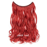 Load image into Gallery viewer, 20inch Invisible Wire No Clip One Piece Halo Hair Extension flip
