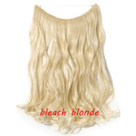 Load image into Gallery viewer, 20inch Invisible Wire No Clip One Piece Halo Hair Extension flip
