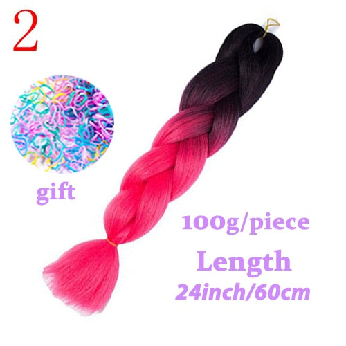 LISI HAIR 24 Inch Braiding Hair Extensions