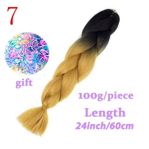 LISI HAIR 24 Inch Braiding Hair Extensions