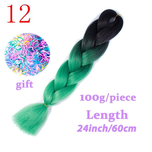 LISI HAIR 24 Inch Braiding Hair Extensions