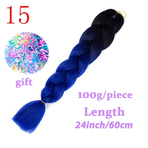 LISI HAIR 24 Inch Braiding Hair Extensions