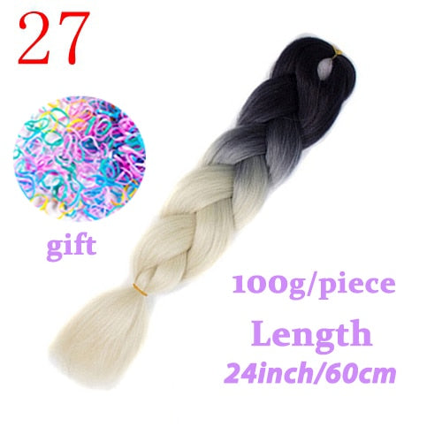 LISI HAIR 24 Inch Braiding Hair Extensions