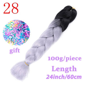 LISI HAIR 24 Inch Braiding Hair Extensions