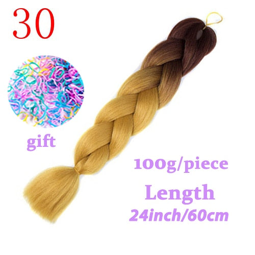 LISI HAIR 24 Inch Braiding Hair Extensions