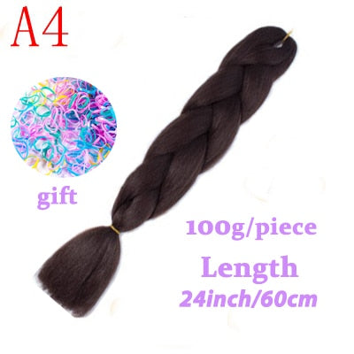 LISI HAIR 24 Inch Braiding Hair Extensions