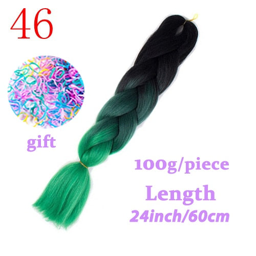 LISI HAIR 24 Inch Braiding Hair Extensions