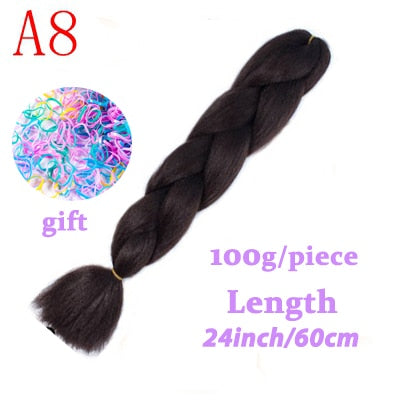 LISI HAIR 24 Inch Braiding Hair Extensions