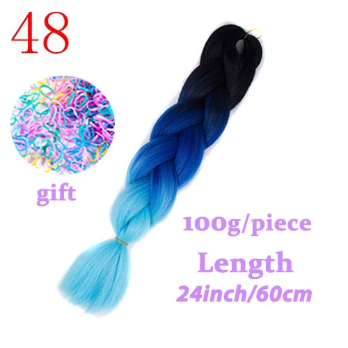 LISI HAIR 24 Inch Braiding Hair Extensions