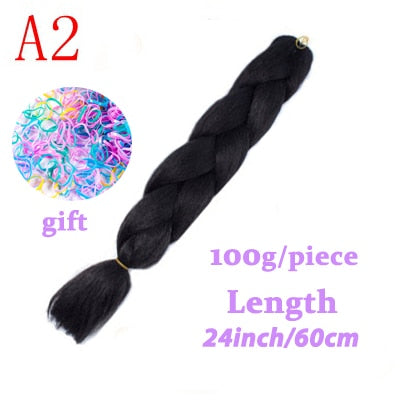 LISI HAIR 24 Inch Braiding Hair Extensions