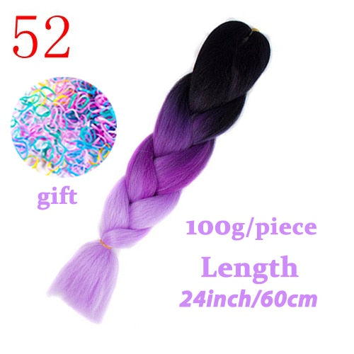 LISI HAIR 24 Inch Braiding Hair Extensions