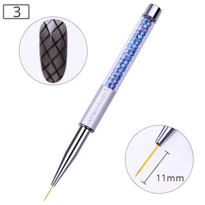 NICOLE DIARY UV Gel Brush Liner Painting Pen Acrylic Drawing Brush