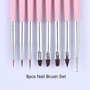 NICOLE DIARY UV Gel Brush Liner Painting Pen Acrylic Drawing Brush