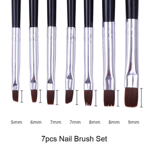 NICOLE DIARY UV Gel Brush Liner Painting Pen Acrylic Drawing Brush