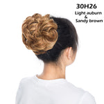 Load image into Gallery viewer, Snoilite 25color elastic chignon hair extension
