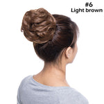 Load image into Gallery viewer, Snoilite 25color elastic chignon hair extension
