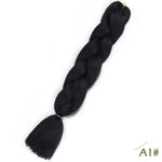 Load image into Gallery viewer, Spring sunshine 24inch Jumbo Braids Long Strands Ombre Crochet Braid Synthetic Braiding Hair Extensions
