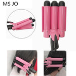 Load image into Gallery viewer, Professional Hair Curling Iron Ceramic Triple Barrel Hair Curler Irons
