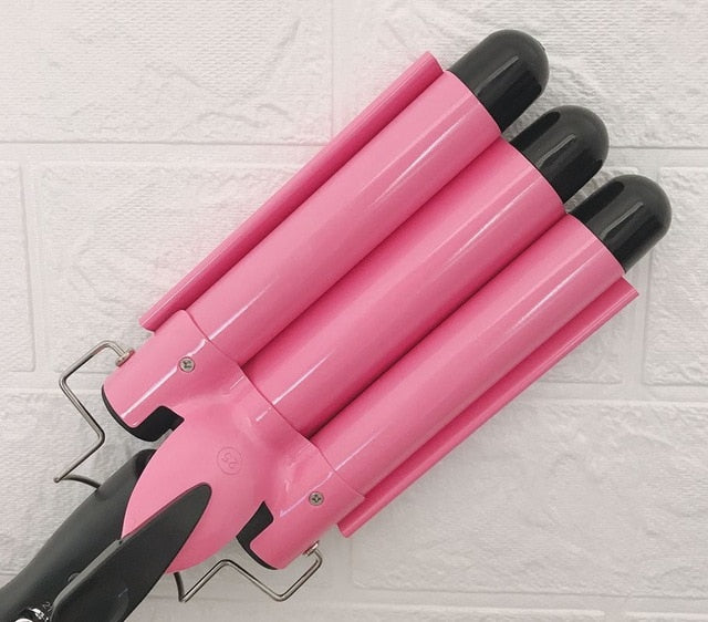 Professional Hair Curling Iron Ceramic Triple Barrel Hair Curler Irons