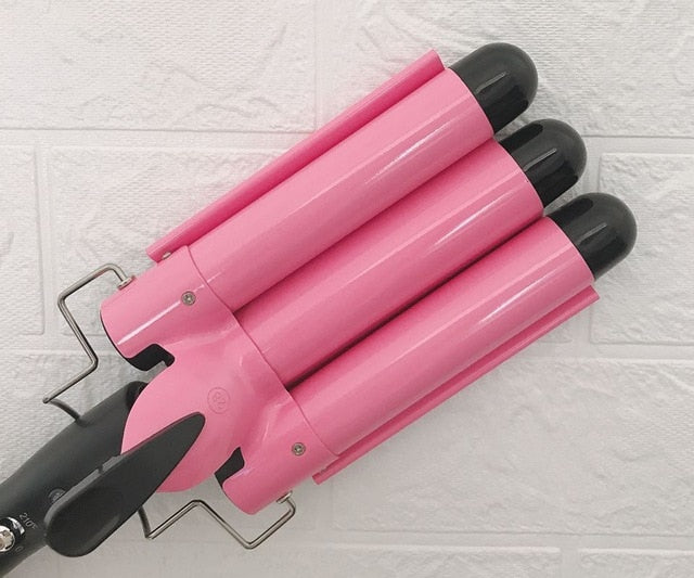 Professional Hair Curling Iron Ceramic Triple Barrel Hair Curler Irons