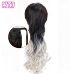 Load image into Gallery viewer, WTB 22&quot; Long Wavy Wrap Around Clip In Ponytail Hair Extension
