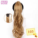 Load image into Gallery viewer, WTB 22&quot; Long Wavy Wrap Around Clip In Ponytail Hair Extension
