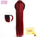 Load image into Gallery viewer, WTB 22&quot; Long Wavy Wrap Around Clip In Ponytail Hair Extension
