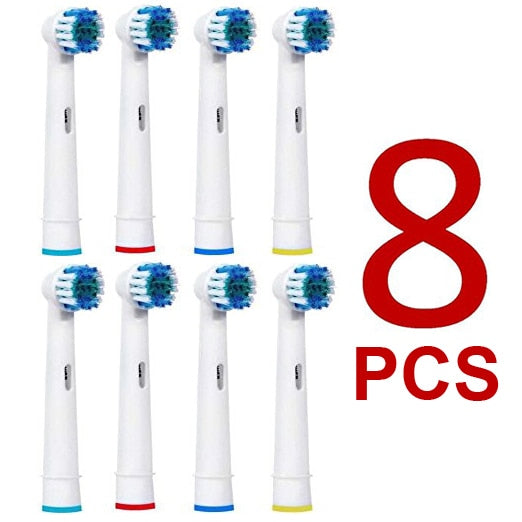 8pcs Replacement Brush Heads For Oral-B Electric Toothbrush